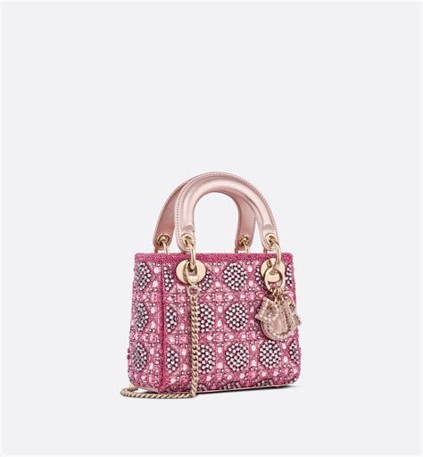 mini lady dior pearl bag